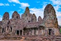 Bayon Temple, Cambodia Royalty Free Stock Photo