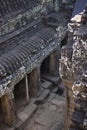 Bayon Temple Courtyard Royalty Free Stock Photo