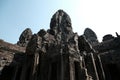 Bayon temple, siem reap, cambodia. Royalty Free Stock Photo