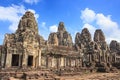 Bayon Temple - Angkor Wat - Siem Reap - Cambodia Royalty Free Stock Photo