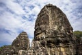 Bayon temple smiling buddha face Angkor Wat Siem Reap Cambodia South East Asia