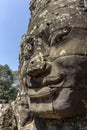 Bayon Templel, erected in sÃÂ©c. XII at Angkor Thom, the last capital city of the Khmer empire, Angkor. Siem Reap, Cambodia