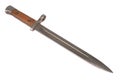 Bayonet isolated on white background Royalty Free Stock Photo