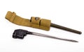 Bayonet nail for the British soldier and his case Royalty Free Stock Photo