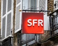 SFR sign in Bayonne, France