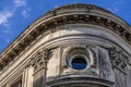 Bayonne, France 19.06.2020 Window and balcony. Old French building, architectural masterpiece Royalty Free Stock Photo