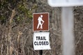 Bayou Cocodrie National Wildlife Refuge Closed Trail Royalty Free Stock Photo