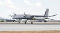 Bayraktar UCAV landing to Konya Airport during Anatolian Eagle Air Force Exercise