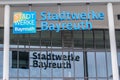 Stadtwerke Bayreuth - Electricity - Gas - Water Royalty Free Stock Photo