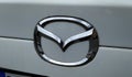 Bayreuth, Germany - August 29, 2020: Mazda logo