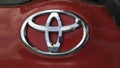 Bayreuth, Germany - August 29, 2020: Toyota logo