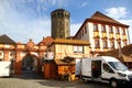 Bayreuth, Germany - October 13, 2023: Alte Schloss, or Old Castle in Bayreuth, a town in northern Bavaria and the capital of Upper Royalty Free Stock Photo