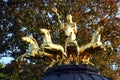 Bayreuth, Germany - October 13, 2023: Sculptures in Eremitage, a historical palace complex Royalty Free Stock Photo