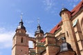 Bayreuth old town church steeple