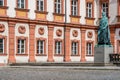 Bayreuth old town - old castle Royalty Free Stock Photo
