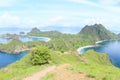 Bays on Padar Island