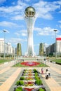 Bayterek Tower in Astana Royalty Free Stock Photo