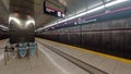 Bayview Subway Station Empty Platform Royalty Free Stock Photo