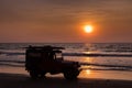 Baywatch in golden hour Royalty Free Stock Photo