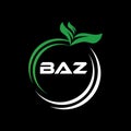 BAZ letter logo Design. BAZ Simple and modern monogram logo. Abstract Alphabet vector Design Royalty Free Stock Photo