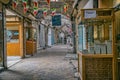 Bazaar biker in Yazd