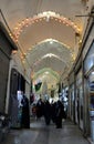 The bazaar, Kashan, Iran Royalty Free Stock Photo