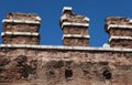 The Bazilika, Redhall, in Pergamon, Smyrna. Royalty Free Stock Photo