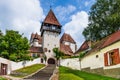 Bazna, Transylvania, Romania.Fortified saxon church.