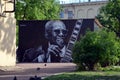 BB King. Graffiti Royalty Free Stock Photo