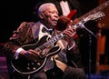 BB King performs in concert