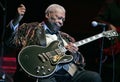 BB King performs in concert