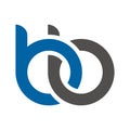 bb letter link logo template Royalty Free Stock Photo
