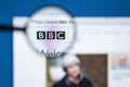 BBC Website under the Magnifying Glass