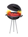 BBQ Barbecue Roaster Icon Vector Illustration