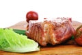 Bbq : beef (pork) steak Royalty Free Stock Photo