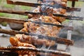 BBQ Chicken on Grill