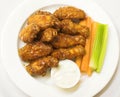 BBQ Chicken Wings Royalty Free Stock Photo