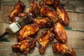 Bbq chicken wings Royalty Free Stock Photo