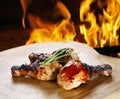 BBQ chiken Royalty Free Stock Photo