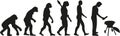 BBQ evolution vector Royalty Free Stock Photo