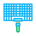 Bbq grid icon vector outline illustration