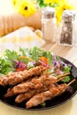 BBQ Marinated shashlik Royalty Free Stock Photo