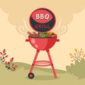 BBQ party. Barbecue background.