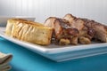 BBQ pork ribs,slab Royalty Free Stock Photo