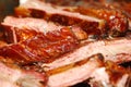 BBQ ribs Royalty Free Stock Photo