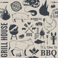 BBQ Seamless Pattern