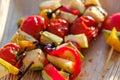 Bbq vegetable healthy food tomato, appetizer