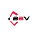 BBT creative minimalist letter logo. BBT unique vector initials alphabet letter logo Royalty Free Stock Photo