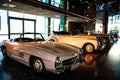 Bburago Mercedes 300SL roadster and luxury cars