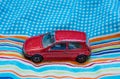 Bburago toy model Fiat Punto car Royalty Free Stock Photo